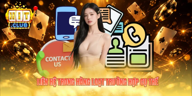 Liên hệ trong hàng loạt trường hợp cụ thể