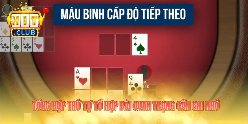 Tổng hợp thứ tự tổ hợp bài quan trọng cần ghi nhớ